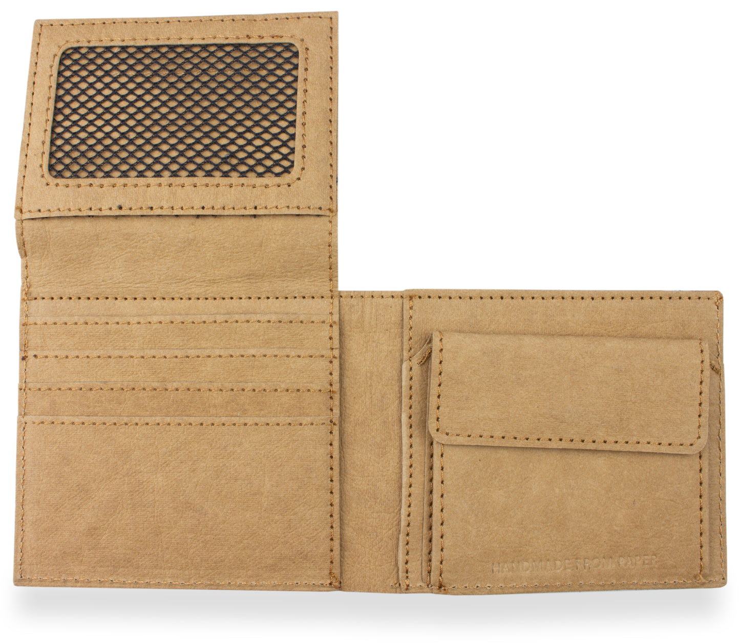 Geldbeutel aus Kraftpapier "Bifold Edition Blanche"