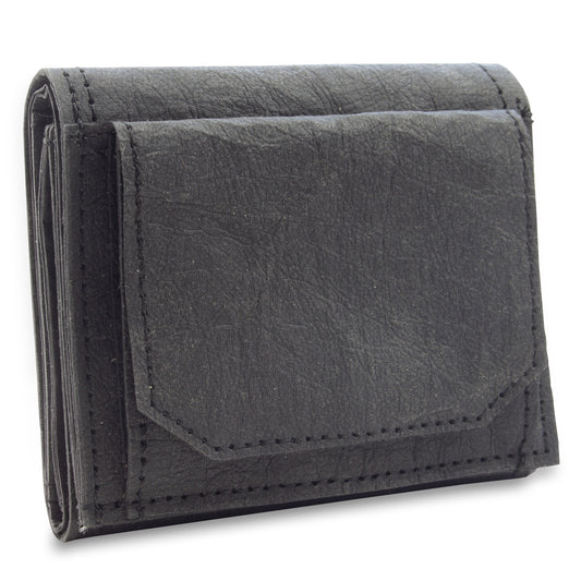 Geldbeutel aus Kraftpapier "Trifold Edition Noir"